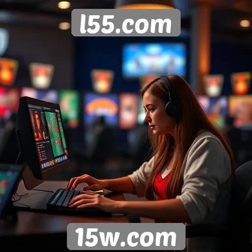 Exploração das funcionalidades de interação do l55.com